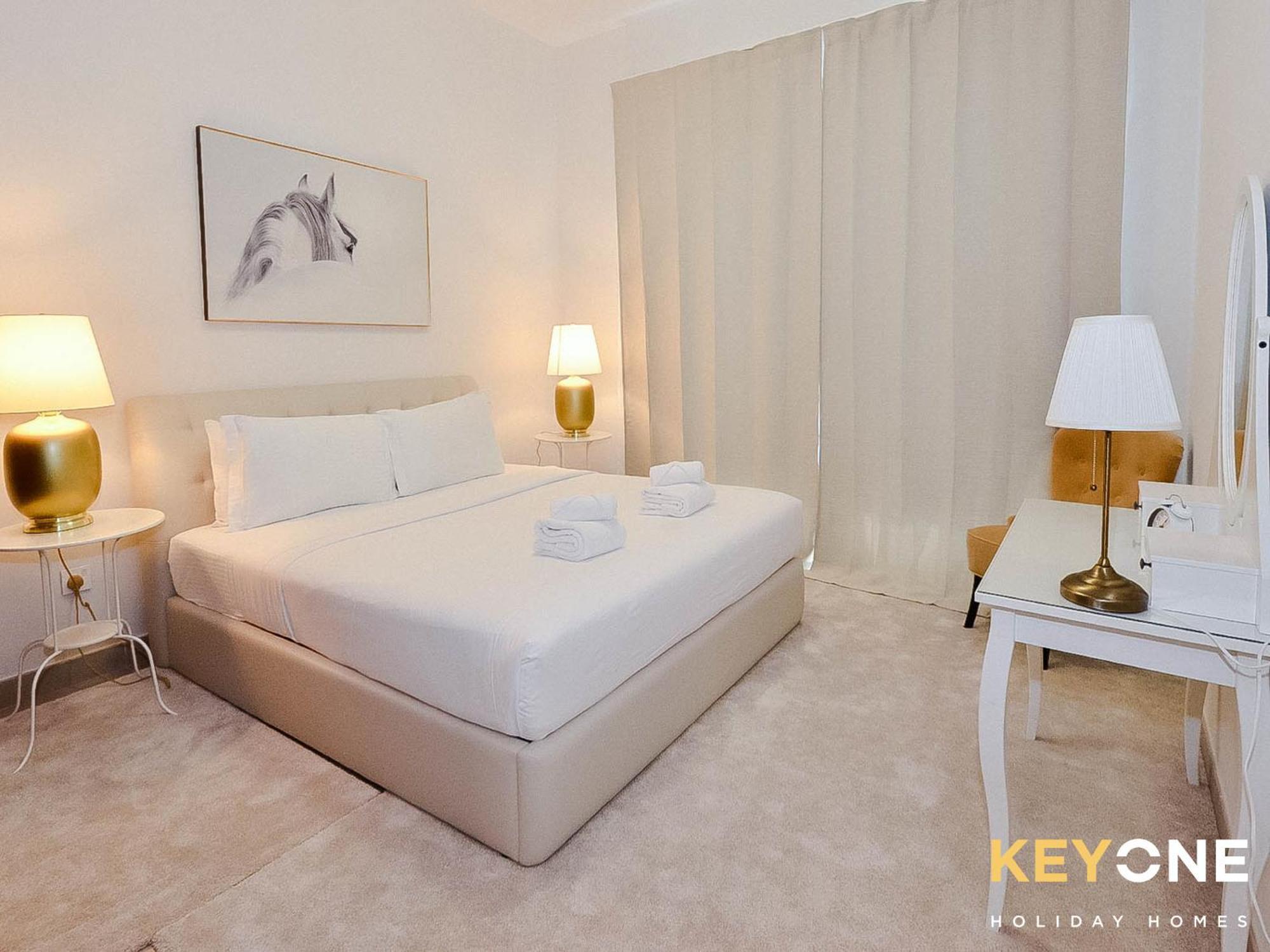 Appartement Sophisticated One Bedroom With Full Marina View Dubaï