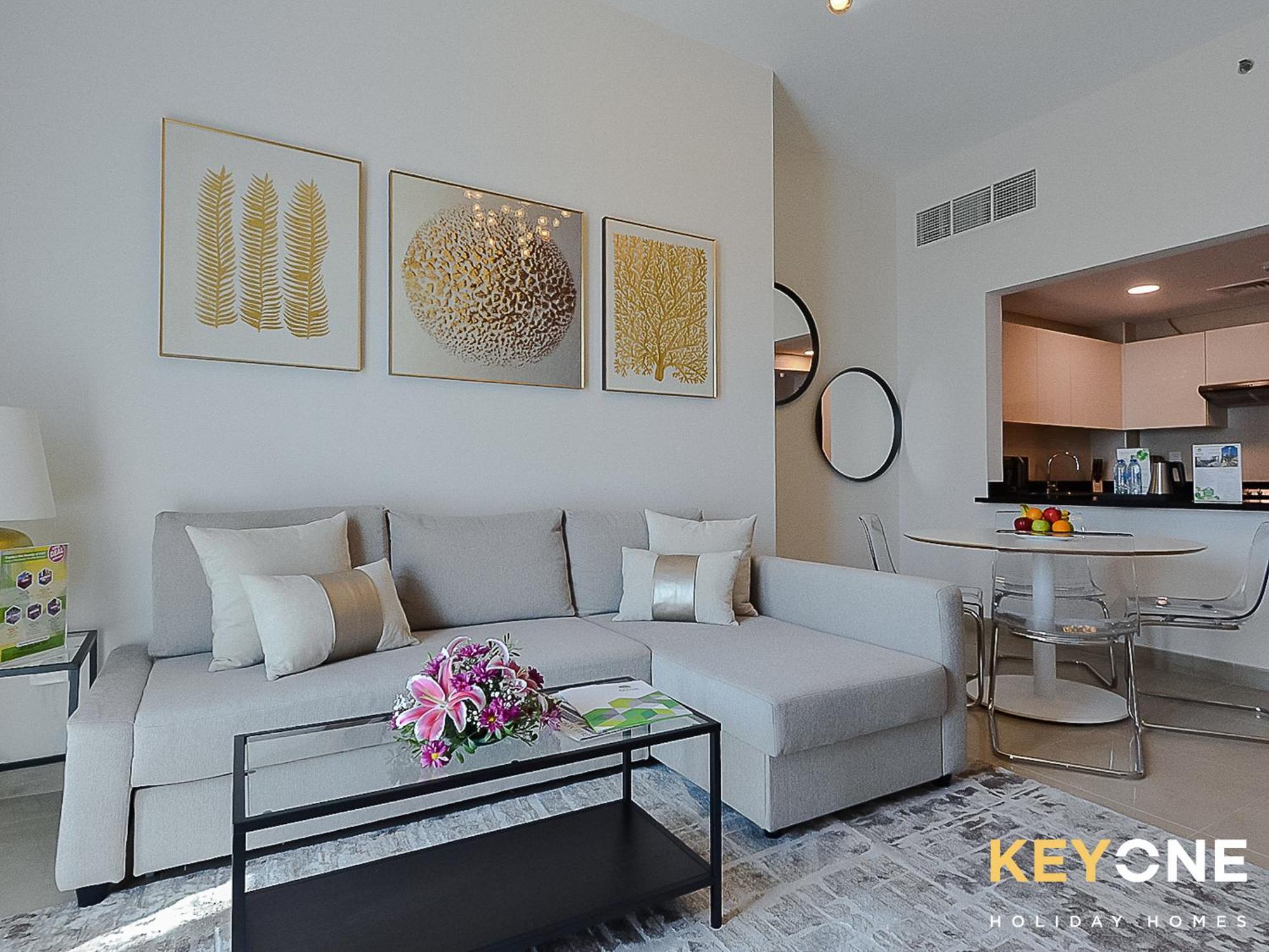 Sophisticated One Bedroom With Full Marina View Appartement *